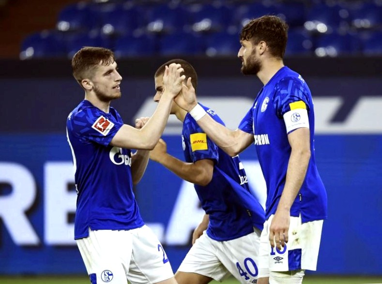 Young and energetic: Schalke's cash-strapped squad must rely on young talent